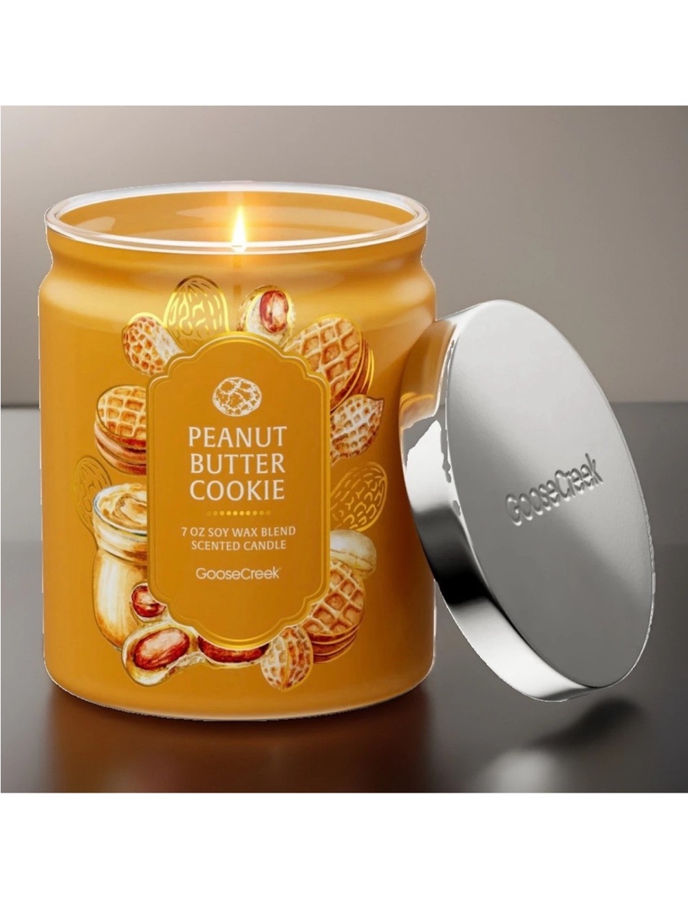Goose Creek Single Wick Candle- Peanut Butter Cookie (7oz)